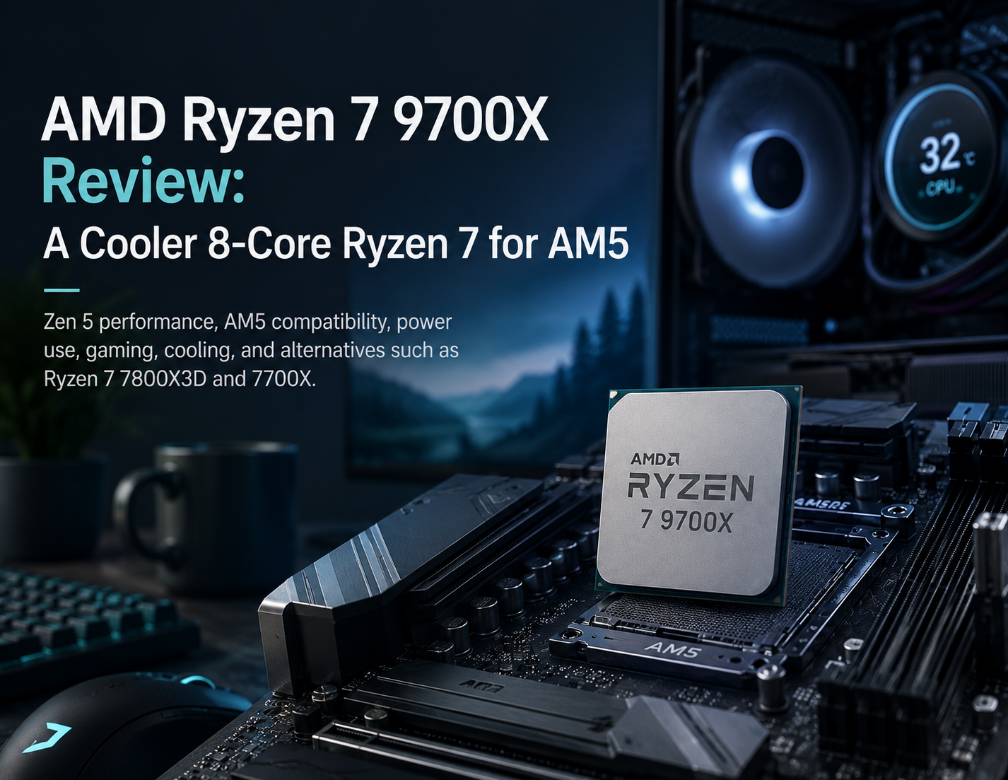 AMD Ryzen 7 9700X Review: A Cooler 8-Core Ryzen 7 for AM5