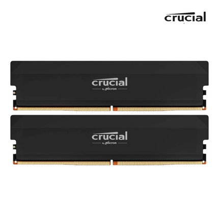 Crucial Pro 64GB 2 x 32GB DDR5 6400MHz CL40 UDIMM Desktop Memory Module