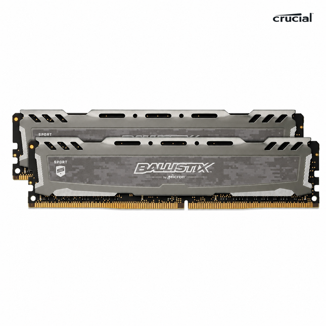 Crucial Ballistix Sport LT 8GB DDR4 2400MHz CL16 Desktop Computer Memory