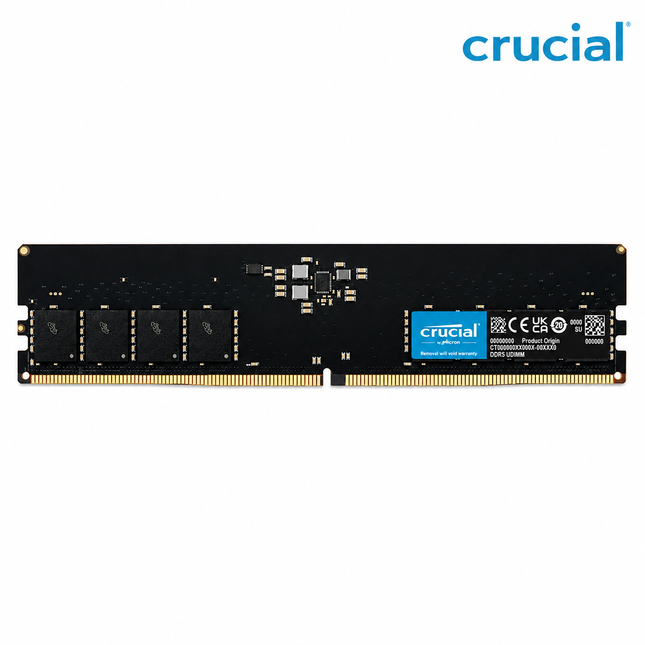 Crucial 16GB 1 x 16GB DDR5 5600MHz CL46 Desktop Computer Memory Module