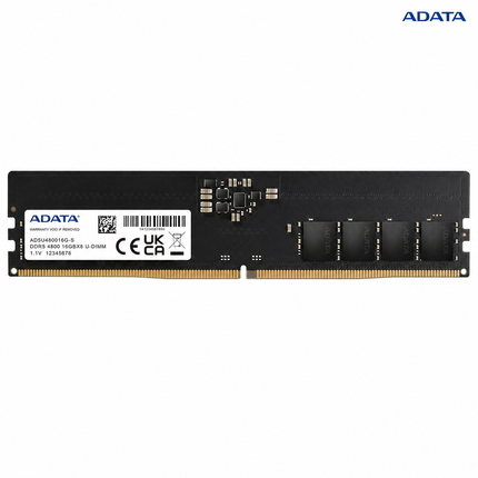 ADATA Premier 16GB 1 x 16GB DDR5 4800MHz CL40 UDIMM Desktop Memory Module