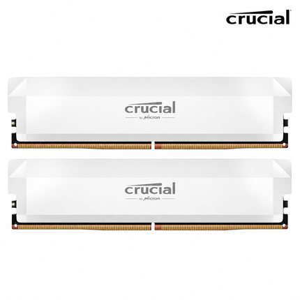 Crucial Pro 64GB 2 x 32GB DDR5 6000MHz CL40 UDIMM Desktop Memory Module