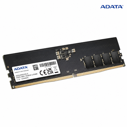 ADATA Premier 16GB 1 x 16GB DDR5 4800MHz CL40 UDIMM Desktop Memory Module