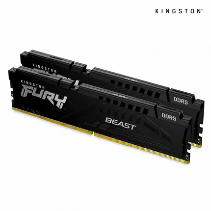 Kingston FURY Beast 64GB 2 x 32GB DDR5 6000MHz CL36 UDIMM Desktop PC RAM