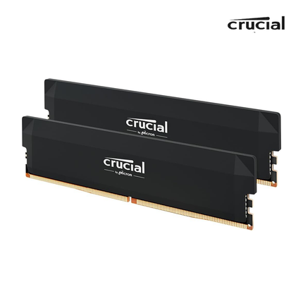 Crucial Pro 64GB 2 x 32GB DDR5 6400MHz CL40 UDIMM Desktop Memory Module