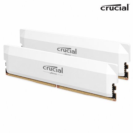 Crucial Pro 64GB 2 x 32GB DDR5 6000MHz CL40 UDIMM Desktop Memory Module