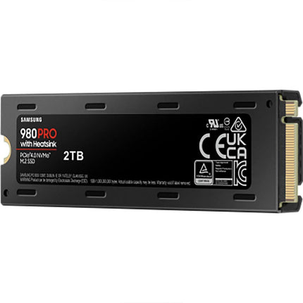 Samsung 980 PRO 2TB M.2 2280 NVMe SSD, PCIe 4.0 x4, PS5 SSD with Heatsink