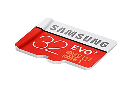 Samsung EVO Plus 32GB microSDHC UHS-I U1 80MB/s Read 20MB/s Write Card