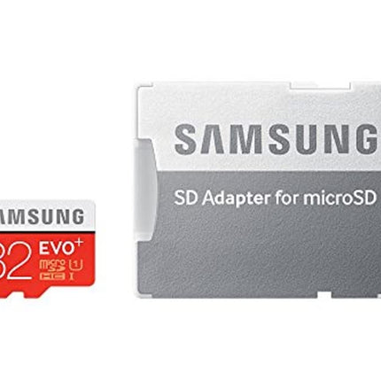 Samsung EVO Plus 32GB microSDHC UHS-I U1 80MB/s Read 20MB/s Write Card