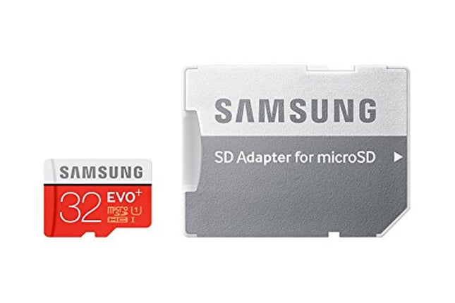 Samsung EVO Plus 32GB microSDHC UHS-I U1 80MB/s Read 20MB/s Write Card