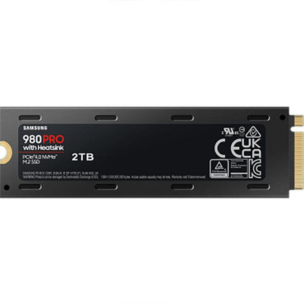 Samsung 980 PRO 2TB M.2 2280 NVMe SSD, PCIe 4.0 x4, PS5 SSD with Heatsink