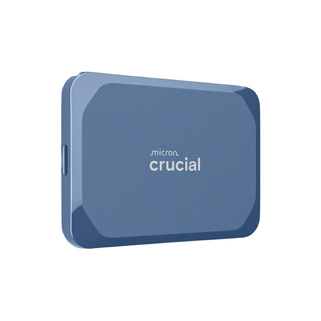 Crucial X10 Portable SSD 2TB USB-C External Solid State Drive 2100MB/s Blue