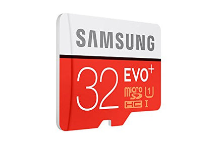 Samsung EVO Plus 32GB microSDHC UHS-I U1 80MB/s Read 20MB/s Write Card