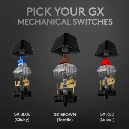 Logitech G512 Carbon Mechanical Gaming Keyboard UK Romer-G Tactile RGB