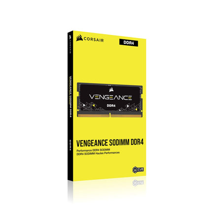 Corsair Vengeance 16GB 2 x 8GB DDR4 2400MHz CL16 SO-DIMM Notebook Memory