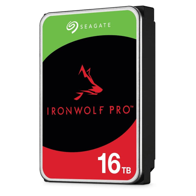 Seagate IronWolf Pro 16TB 3.5-inch SATA NAS HDD, 7200 RPM, 256MB Cache CMR