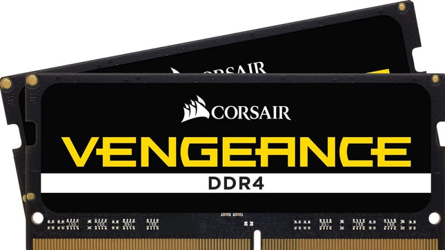 Corsair Vengeance 32GB DDR4 RAM 3200MHz CL22 2 x 16GB Laptop SO-DIMM Kit