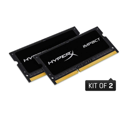 Kingston HyperX Impact 16GB 2 x 8GB DDR3L 1600MHz CL9 SO-DIMM Laptop RAM
