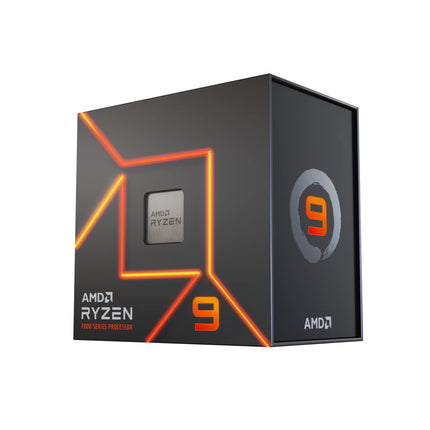 AMD Ryzen 9 7900X AM5 CPU - 12-Core Processor, up to 5.6GHz, Without Cooler
