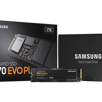 Samsung 970 EVO Plus 2TB M.2 2280 NVMe SSD, PCIe 3.0 x4, Internal SSD Drive
