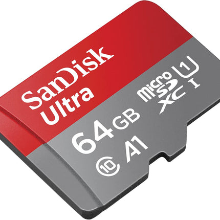 SanDisk Ultra 64GB microSDXC UHS-I U1 A1 Up to 100MB/s Read Memory Card
