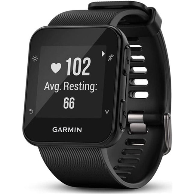 Garmin Forerunner 35 Black GPS Running Smartwatch Wrist Heart Rate 5 ATM