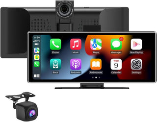 VOLTANO 11.26" Wireless CarPlay Android Auto Screen Front & Rear Cameras