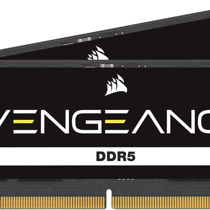 CORSAIR VENGEANCE SODIMM DDR5 RAM 96GB (2x48GB) Up to 5600MHz CL48-48-48-90 1.10V Intel XMP 3.0 Computer Memory ????‚?¬???€?œ Black (CMSX96GX5M2A5600C48)
