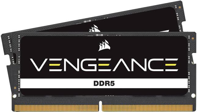Corsair Vengeance 64GB DDR5 RAM 4800MHz CL40 2 x 32GB Laptop SO-DIMM Kit