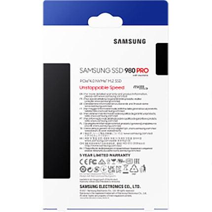 Samsung 980 PRO 2TB M.2 2280 NVMe SSD, PCIe 4.0 x4, PS5 SSD with Heatsink