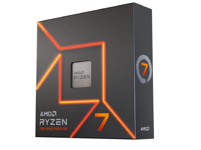 AMD Ryzen 7 7700X AM5 CPU - 8-Core Processor, up to 5.4GHz, Without Cooler