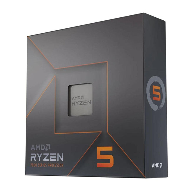 AMD Ryzen 5 7600X AM5 CPU - 6-Core Processor, up to 5.3GHz, Without Cooler