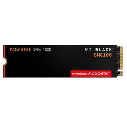 WD_BLACK SN8100 4TB M.2 2280 PCIe 5.0 x4 NVMe SSD Up to 14,900MB/s Internal