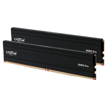 Crucial Pro DDR5 RAM 64GB Kit (2x32GB) 5600MHz, Intel XMP 3.0 / AMD EXPO, Computer Memory (PC) - CP2K32G56C46U5