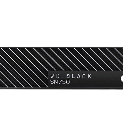 Western Digital WD_BLACK SN750 1TB NVMe SSD with Heatsink, PCIe 3.0 x4
