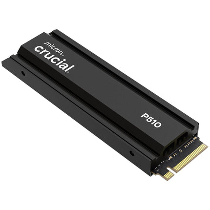 Crucial P510 1TB M.2 2280 NVMe SSD, PCIe 5.0 x4, Internal SSD with Heatsink