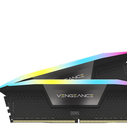 Corsair Vengeance RGB 96GB 2 x 48GB DDR5 6800MHz CL40 UDIMM Desktop RAM