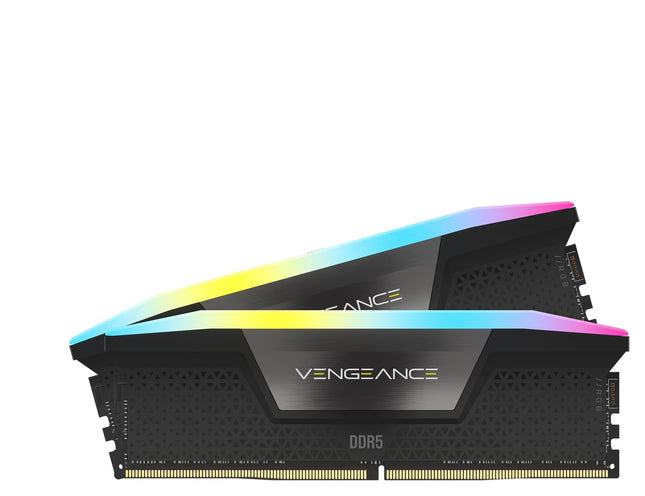 Corsair Vengeance RGB 96GB 2 x 48GB DDR5 6800MHz CL40 UDIMM Desktop RAM