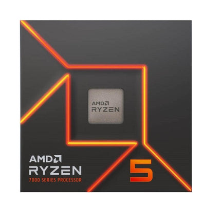 AMD Ryzen 5 7600 AM5 CPU - 6-Core Processor, up to 5.1GHz, With Cooler