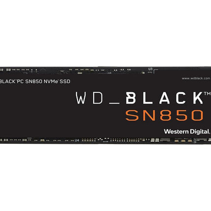 Western Digital WD_BLACK SN850 2TB NVMe SSD, PCIe 4.0 x4, Internal SSD