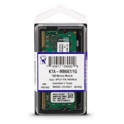 Kingston System Specific 1GB 1 x 1GB DDR2 667MHz CL5 SO-DIMM Laptop RAM