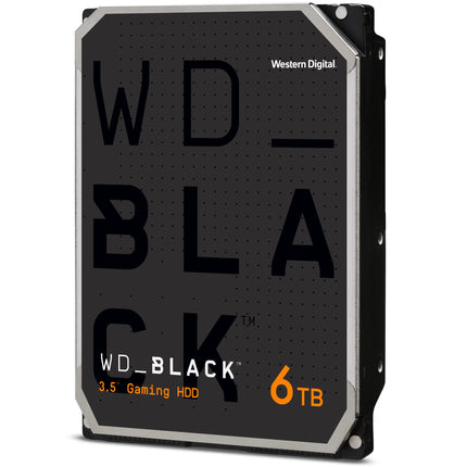 WD_BLACK 6TB 3.5-inch SATA Performance Hard Drive, 7200 RPM, 256MB Cache