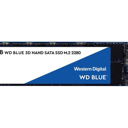 WD Blue 3D NAND 2TB M.2 2280 SATA III Internal SSD with 500 TBW Endurance