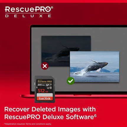 SanDisk Extreme PRO 512GB SDXC UHS-I U3 V30 Up to 200MB/s Read Memory Card