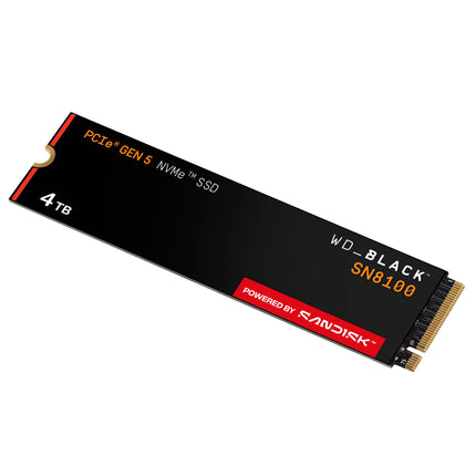 WD_BLACK SN8100 4TB M.2 2280 PCIe 5.0 x4 NVMe SSD Up to 14,900MB/s Internal