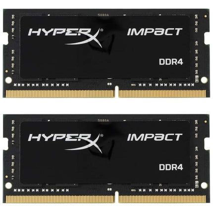 Kingston HyperX Impact 32GB 2 x 16GB DDR4 2666MHz CL15 SO-DIMM Laptop RAM