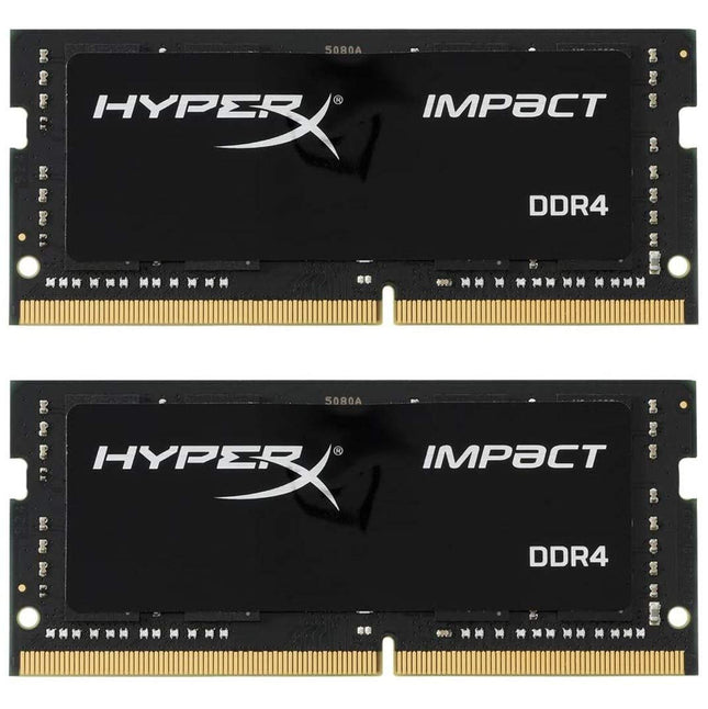 Kingston HyperX Impact 32GB 2 x 16GB DDR4 2666MHz CL15 SO-DIMM Laptop RAM