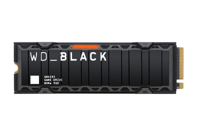 Western Digital WD_BLACK SN850X 2TB NVMe SSD with Heatsink, PCIe 4.0 x4