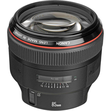 Canon EF 85mm F1.2L II USM Full Frame Portrait Prime Lens Black 1056B005