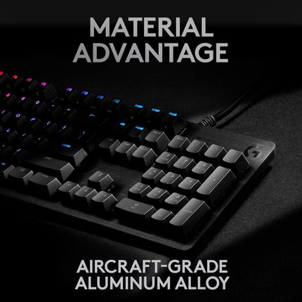 Logitech G512 Carbon Mechanical Gaming Keyboard UK Romer-G Tactile RGB